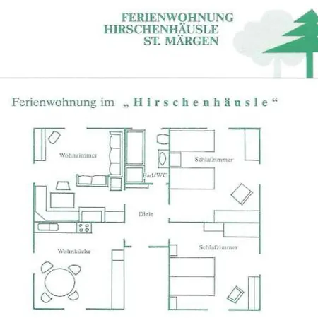 Hirschenhaeusle Apartmán Sankt Märgen
